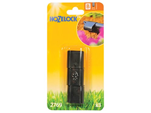 Hozelock End Plug, 13 mm - Pack of 3