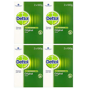 Dettol - Bar Soap Twin Pack (4 x Twin Packs)