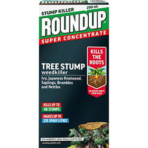 Roundup Tree Stump Weedkiller, Super Concentrate 250 ml