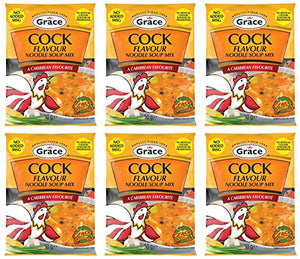 (Pack of 6) Grace Cock Flavour Noodle Soup Mix 50g
