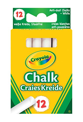 Crayola - Anti Dust 01.0280.10 White Chalk